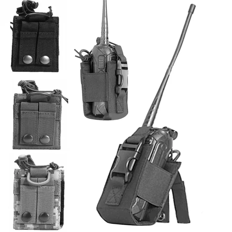 1 шт. Открытый Molle военный Радио Walkie держатель рации сумка аксессуары