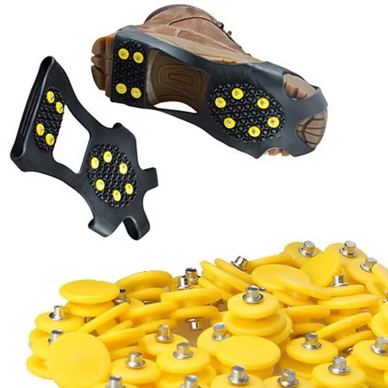 

Spike Durable Crampon Spikes Anti Crampons Camping Cover Iron Shoe Accessories Slip Fashion Shoes Snow ANTI-SLIPPING Outdoor