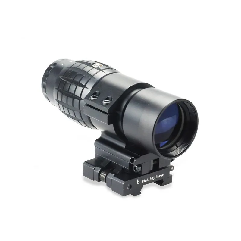 

DREAMY Airsoft Tactical 3x magnifier Riflescope 3X30mm Magnifying Scope Focus Adjusted With Flip Up Mount For Hunting CS Game