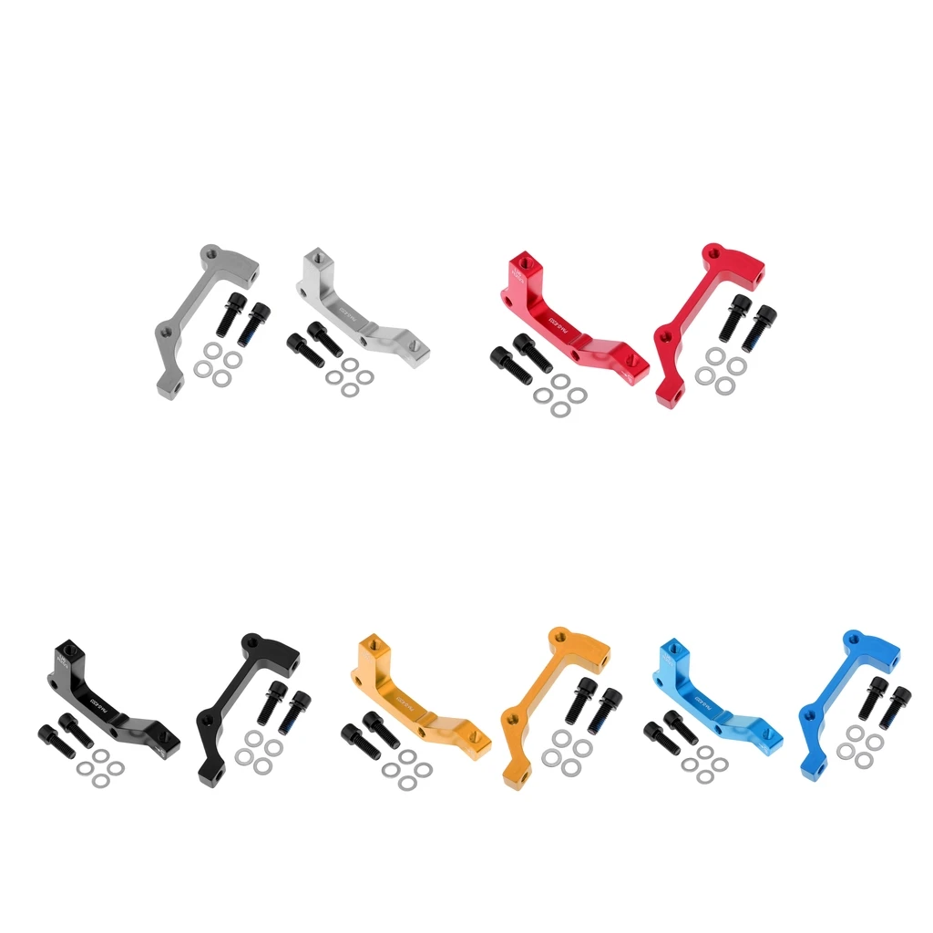 2 Pieces MTB Bicycle Bike Disc Brake Mount Adaptor Parts Set 203mm PM-IS-R203 Mountain Road MTB Bike Accessories