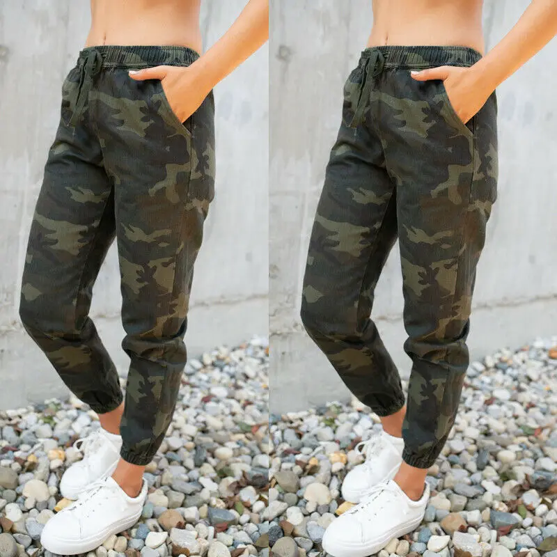 womens skinny camo cargo pants