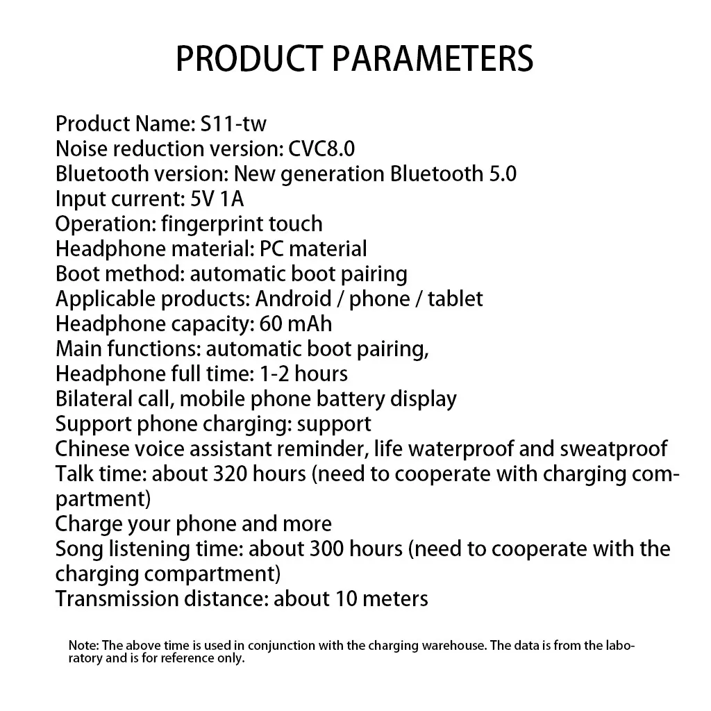 35# TWS Bluetooth наушники гарнитура бинауральная сенсорная Высокая емкость зарядка tws Беспроводная bluetooth-гарнитура с беспроводной зарядкой