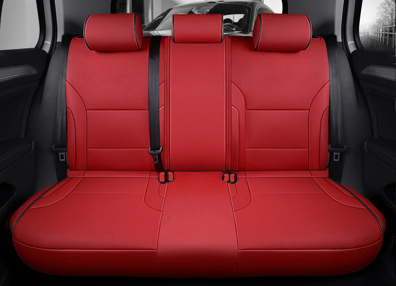 Чехлы для автомобильных сидений кожаные для volkswagen golf 4 golf 5 golf 6 golf 7 golf mk2 автомобильные аксессуары авто товары автостайлинг