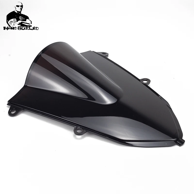 Для Honda CBR500R CBR 500 R черный мотоцикл велосипед лобовое стекло ветер экран двойной пузырьковый экран защиты CBR 500R CBR500 R