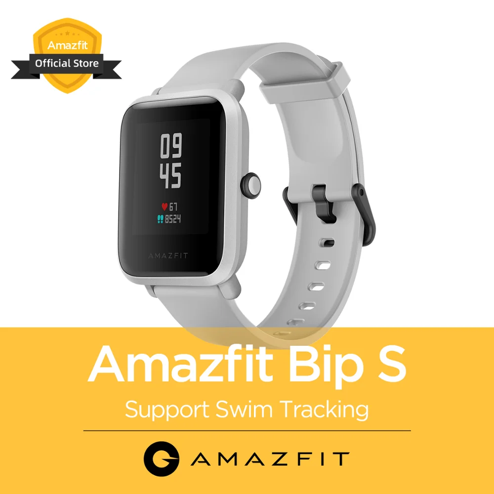 In stock NEW 2020 Global Version Amazfit Bip S Smart Watch 5ATM
Smartwatch GPS GLONASS Bluetooth for Android Phone