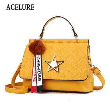 

ACELURE New Luxury Women Leather Shoulder Bag High Quality PU Messenger Bag Brand Designer Crossbody Bags Small Fashion Ladies