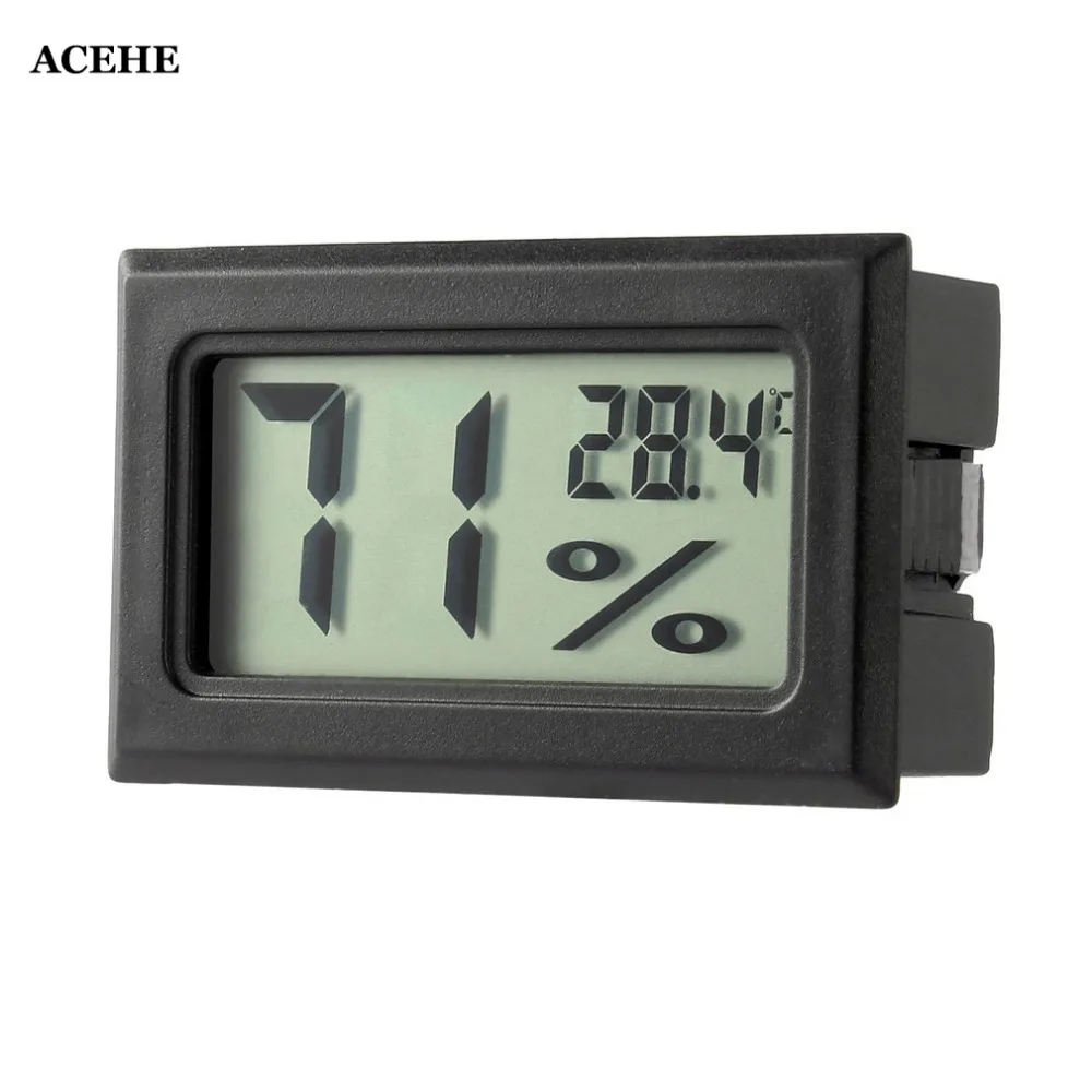 ACEHE New Professional Mini Digital LCD Thermometer Hygrometer Humidity Temperature Meter Indoor Hygrometer Gauge Drop shipping|Temperature Instruments| - AliExpress