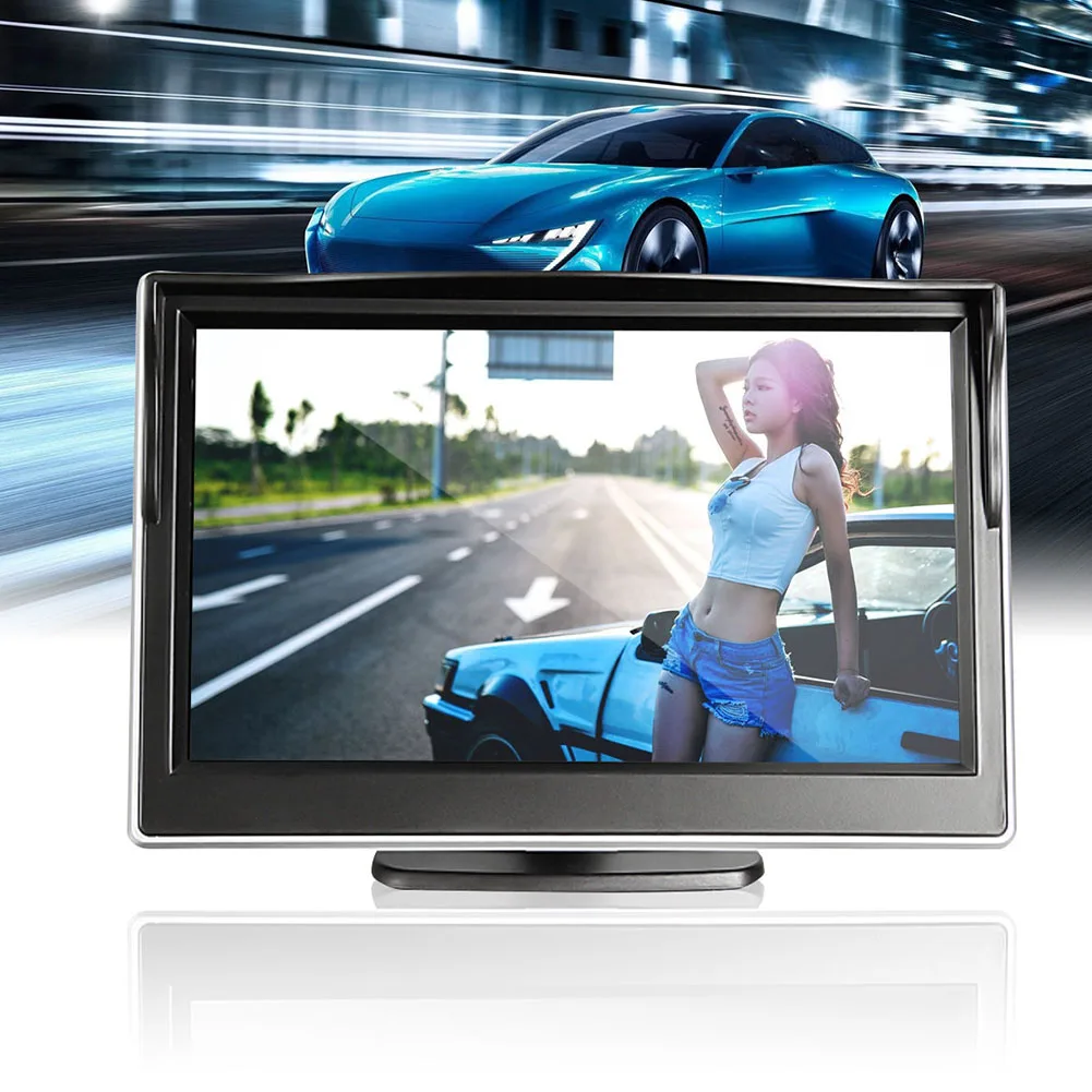 " 800*480 TFT lcd монитор высокой четкости для автомобиля задний реверс