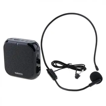 

Rolton K100 Wired Mini Audio Speaker Megaphone Voice Amplifier Loudspeaker Microphone Waist Band Clip Support FM Radio TF MP3