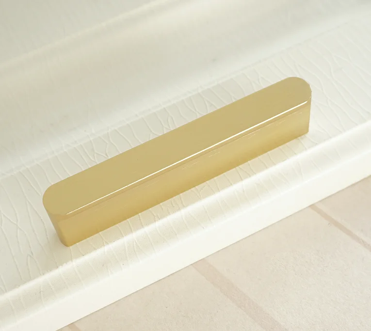 A handle 64mm 2," 3,75" " 6,3" 7,5" латунные дверные ручки из цинкового сплава, ручка для шкафа, шкаф, ручка для ящика 64 96 128 160 192 мм - Цвет: A handle 64mm