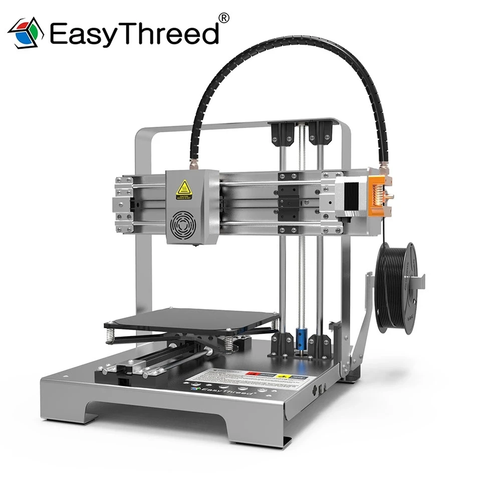 EasyThreed Kit de impresora 3D de precisión, módulo de mercurio con marco de Metal completo, nivel de entrada para impresión Mini preensamblada de escritorio|Impresoras - AliExpress