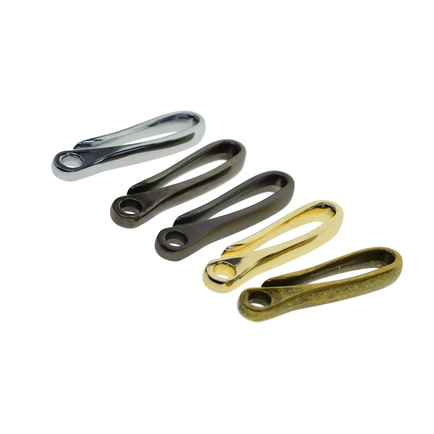 wholesale 5 colors Fine Solid Strong alloy metal Creative Japanese fish U  belt hook fishhook Keychain key Ring Holder EDC DIY - AliExpress