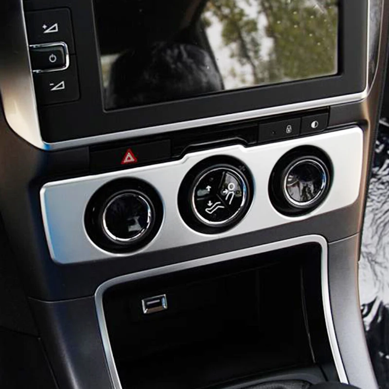 ABS Chrome для Citroen C4 2016 аксессуары автомобильного кондиционера кнопка включения