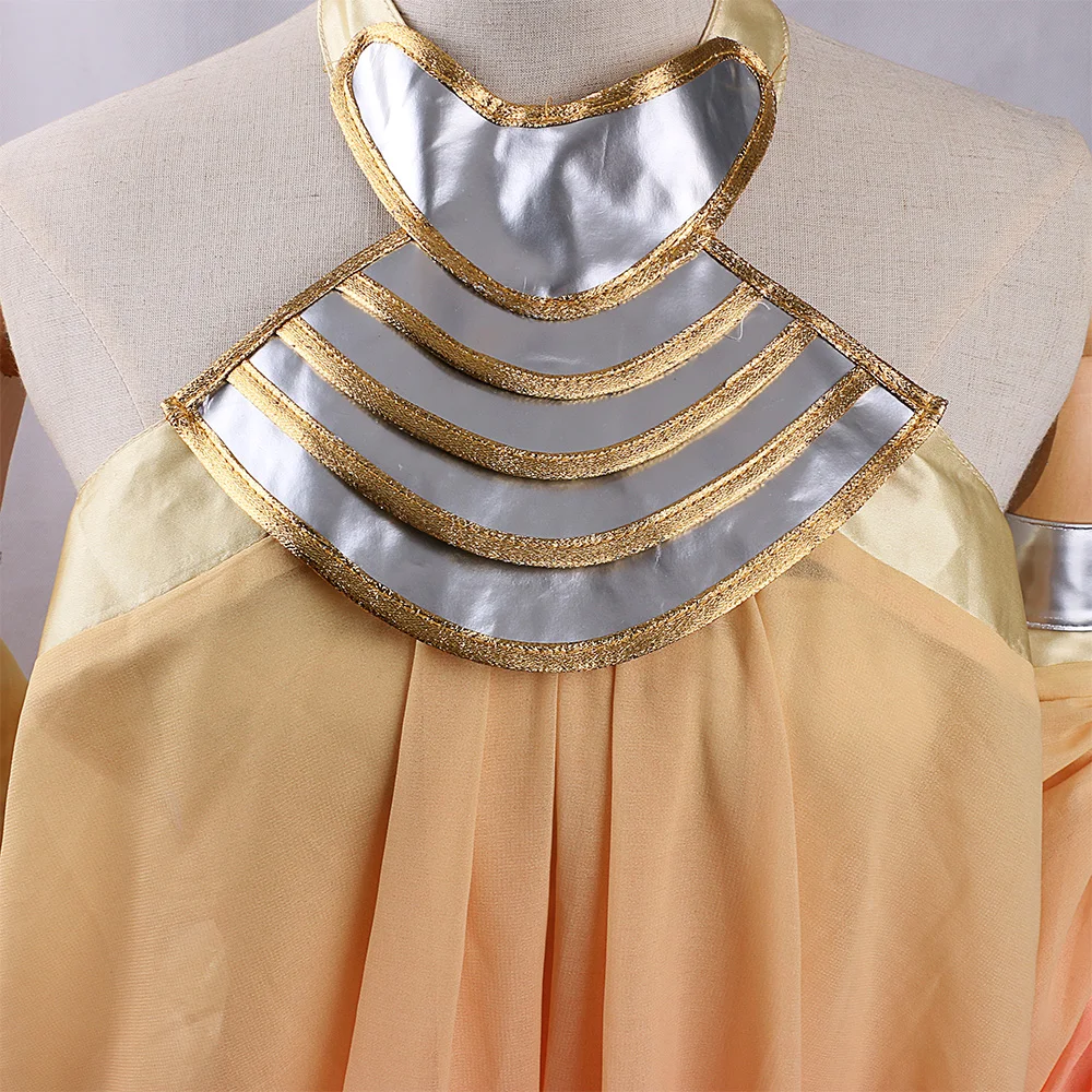 Cosplay Star Wars Queen Padmé Naberrie Amidala Dress Costume Halloween Dress New7