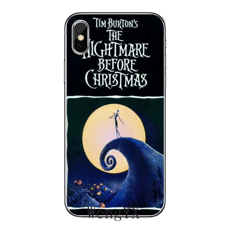Джек Скеллингтон с принтом "Кошмар перед Рождеством" для samsung Galaxy J8 J7 J5 премьер-профессионал J3 A3 A5 A7 мягкий чехол - Цвет: Christmas-B-12