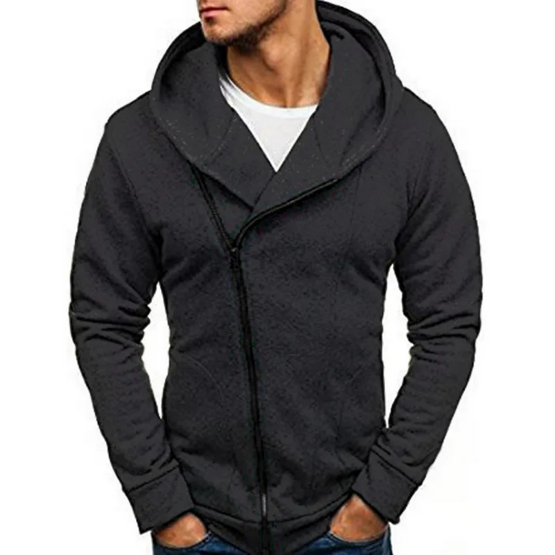 dark grey CYSINCOS мужская зимняя куртка Осенняя толстовка с капюшоном Пальто Повседневное длинное бренд Milltary Manteau Homme Hiver размера плюс 2XL - Цвет: dark grey