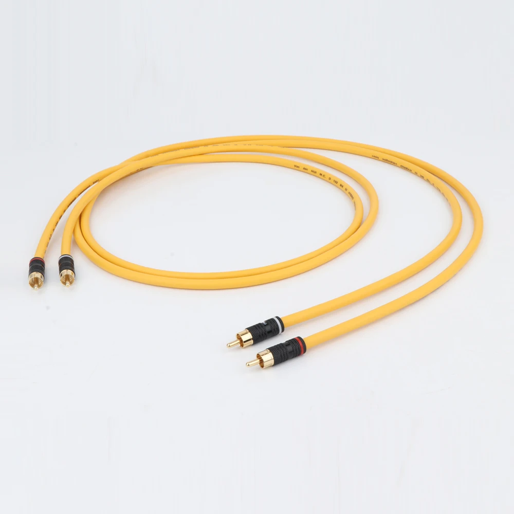 Пара гибридных галогенных соединительных кабелей RCA Van Den Hul M.C D102 MK III|rca interconnect