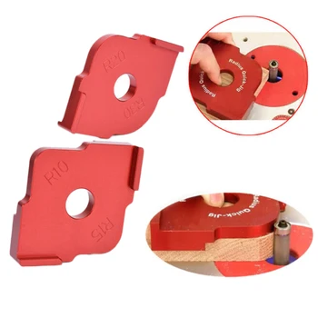 

Radius Template Quick Jig Router Bit Corner Woodworking Workshop R20 R30