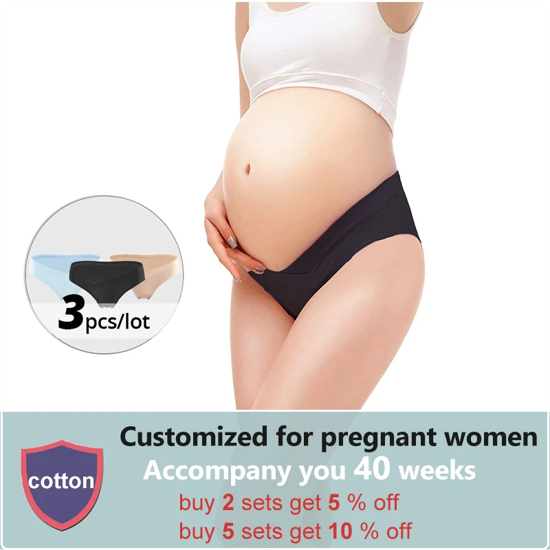 Pregnant Pregnancy Panties, Cotton Pregnancy Underwear