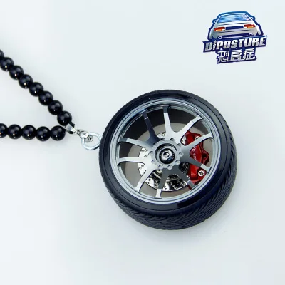 BBS shock absorber hub rear-view mirror mount hellaflush Chao brand aluminium alloy car interior mount - Название цвета: Красный