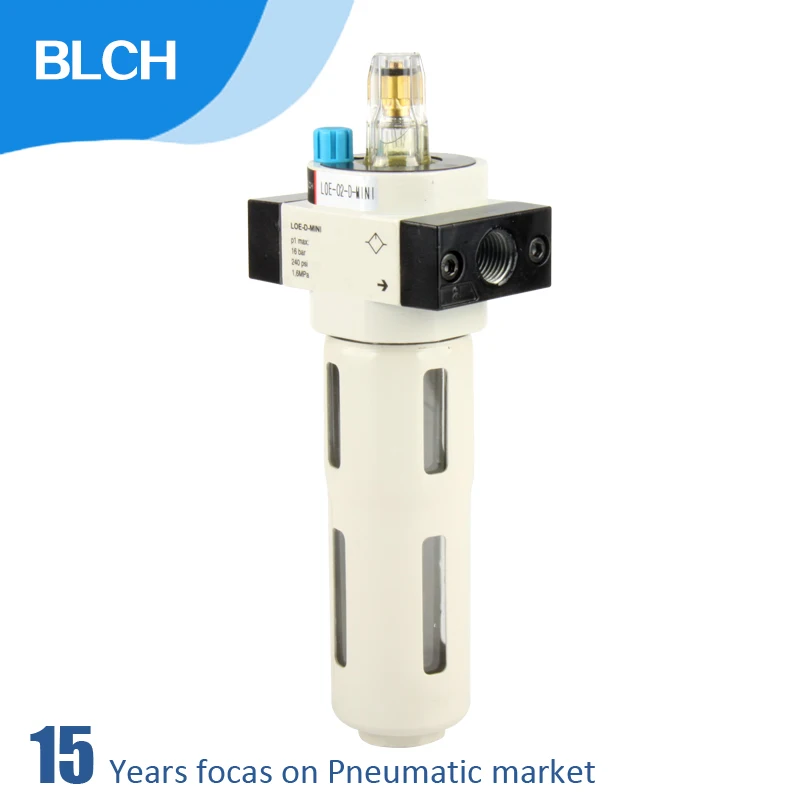 

BLCH Pneumatic Air Pressure Filter Regulator Lubricator Moisture Water Trap Cleaner Oil-water Separator LOE 1/8" 1/4" 3/8" 1/2"