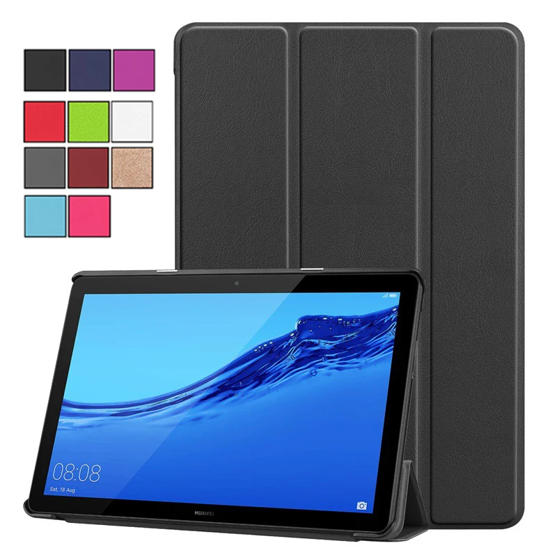 Чехол для планшета Huawei MediaPad T5 10 0 Магнитный чехол из искусственной кожи Media Pad