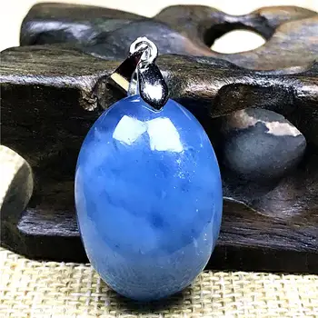 

Genuine Natural Ocean Blue Aquamarine Pendant Jewelry For Woman Man Love Gift Crystal Stone 25x18x10mm Oval Beads Gemstone AAAAA
