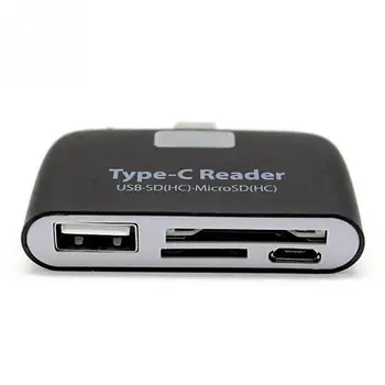 

Multifunction Memory Card Adapter USB 3.1 Type C USB-C TF SD OTG Card Reader For Mac-book Phone Tablet Cards Readers #5