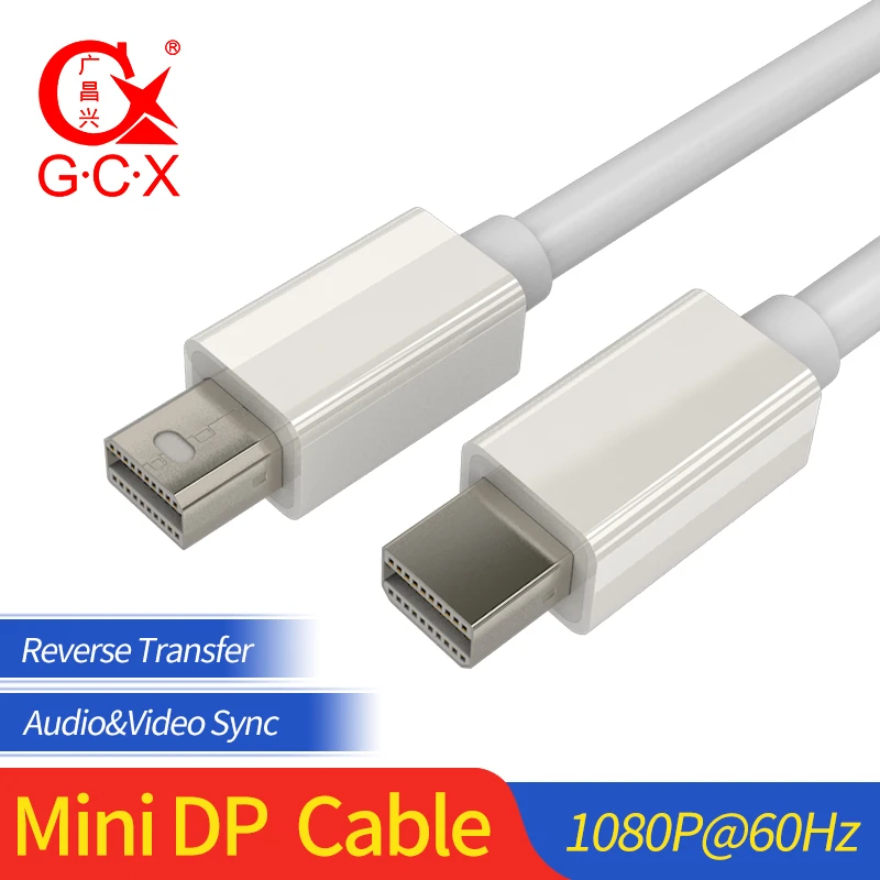 Gcx ミニ Dp Displayport ケーブルオスサンダーボルト 2 ディスプレイポートアダプタコンバータホワイトアップルの Imac Macbook Pro 空気 Aliexpress