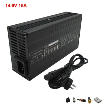 

300W 12V LiFePO4 Battery Charger 14.6V 15A charger Use for 4S 12V LiFePO4 Battery pack