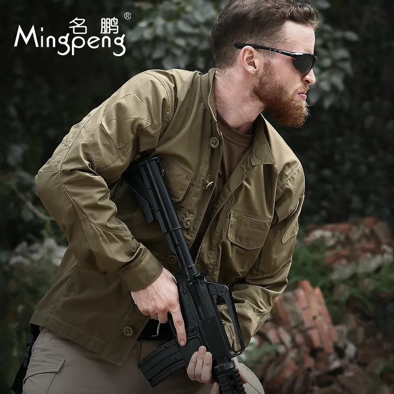 

2020 New Men's Military Tactical Jacket Men Flight Bomber Waterproof Jackets Waterproof Pilot Coat Motorcycle Outwear Spring