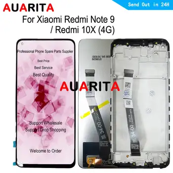 

6.53" AAA Quality LCD For Xiaomi Redmi Note 9 LCD With Frame Display Screen Redmi Note 9/ Redmi 10X LCD Touch Digitizer Aeesmbly