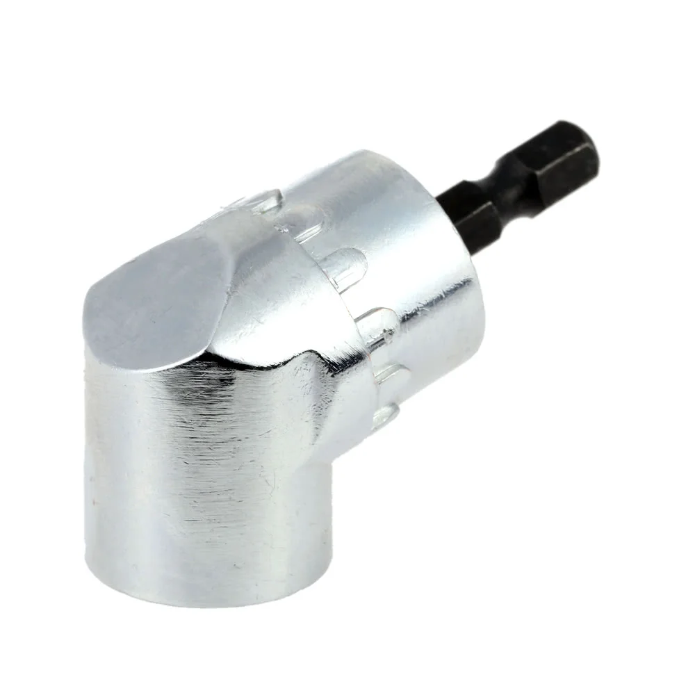 

105 Degree Angle Extension Right Angle Quick Change Driver Drilling Extension Shank Screwdriver Magnetic 1/4 Inch Hex Drill Bit