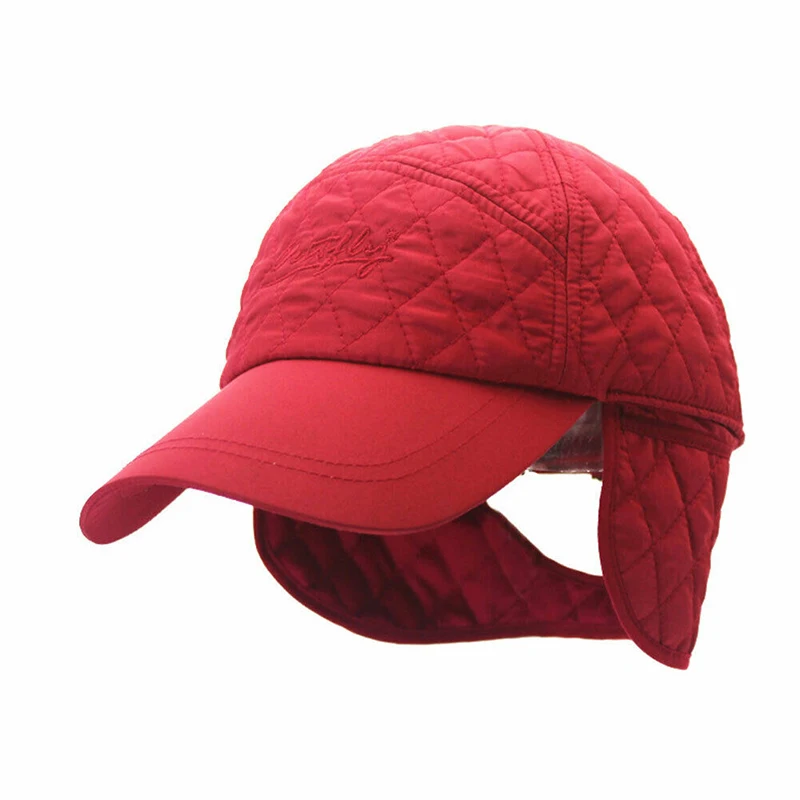 Унисекс, шапка-ушанка для мужчин и женщин, зимняя бейсболка с/ушанками, теплая шапка для спорта на открытом воздухе, ветрозащитная, из искусственной кожи, ветрозащитная, ушанка