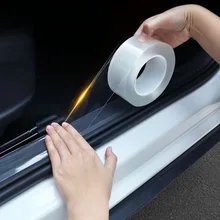 

3Meters Car Door Protector Stickers Strip Bumper Protector Car Anti-Collision Tape Door Edge Guard Plate Car Styling Accessories