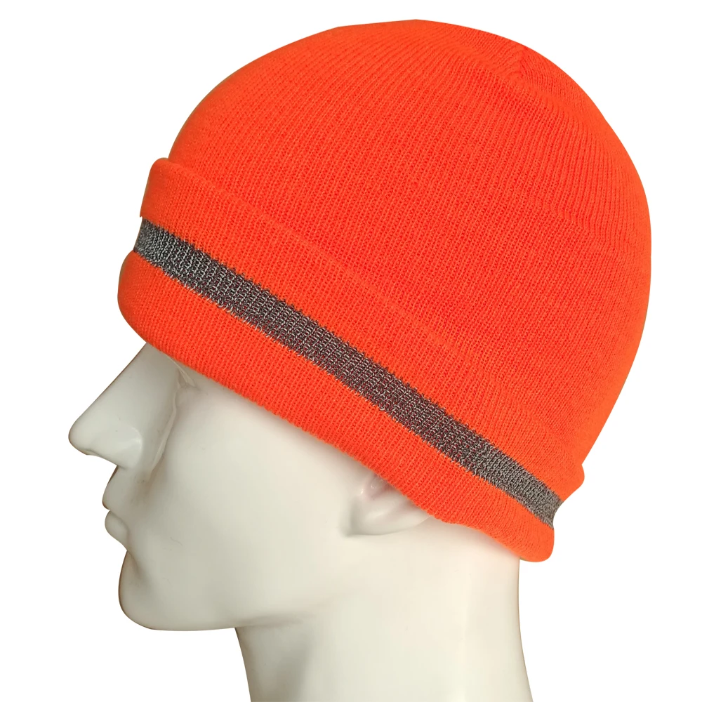 Hi Vis Rajut Hangat Musim Dingin Beanie 