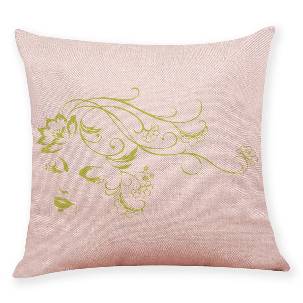 G Ouneed Подушка Чехол 45*45 Home Decor Чехлы простой стиль Подушка Чехол цветы наволочки - Цвет: G