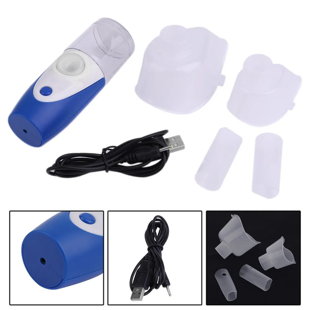 

Compact Size Handheld Ultrasonic Nebulizer Mesh Nebuliser Rechargeable Humidifier Atomizer for Children Adult Beauty Instrument