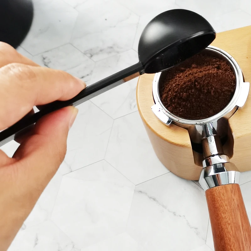 Description Picture 6 of itemDual-use Scoops Coffee Spoon 2 In 1 Measuring Spoon 10g Standard Powder Press Scoop Coffee Machine Accessories Kitchen Tools