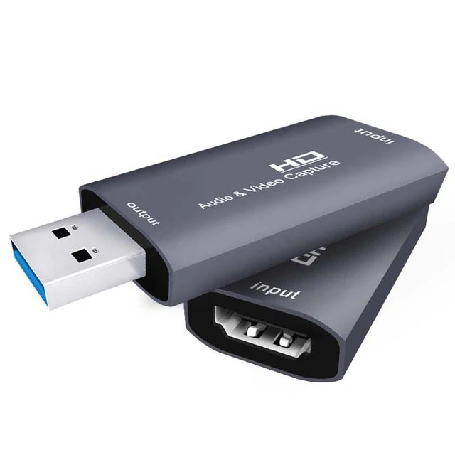 4K видео карта TV Loop 1080P USB 2 0 MIC In Type C HDMI аудио захват устройство Телефон Запись игр