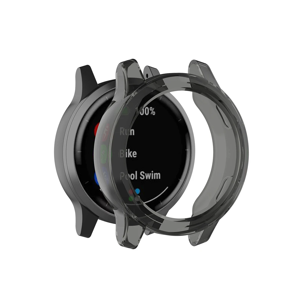 Ультра-тонкий чистый ТПУ защитный чехол для часов Garmin vivoactive 4 для Garmin Active аксессуары для умных часов