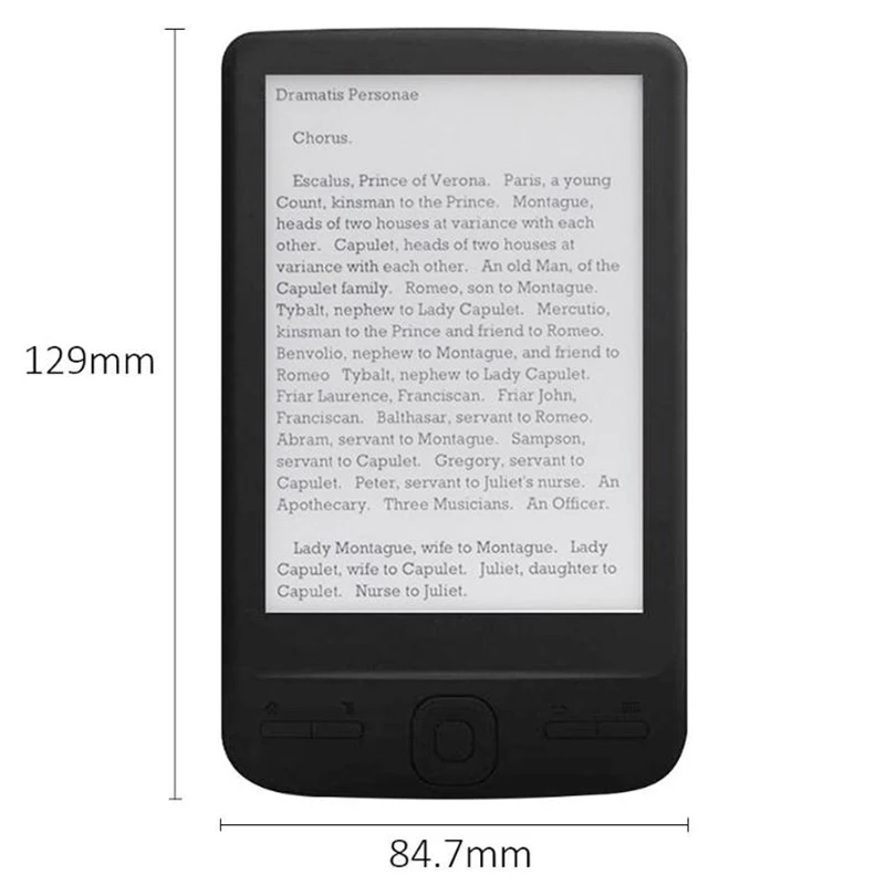 HOT 4 3 Inch E Ink Ebook Reader 800X600 Ereader Electronic Paper Book with Front Light PU Cover