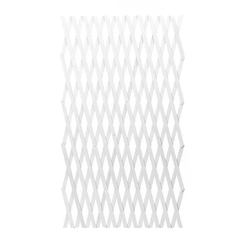 

New White Anticorrosive Wood Pull Net Flower Frame Grid Vine Frame Wall Decorations Wall Hanging Telescopic Wooden Fence Pull Ne