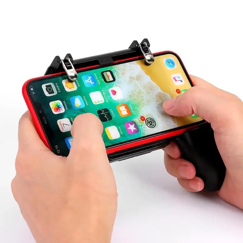  VODOOL SR Cooling Fan Mobile Phone Gaming Gamepad For PUBG Mobile Game Trigger Fire Button Shooter 