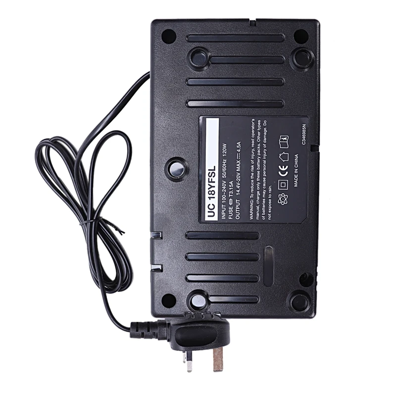 14,4/20 V(макс.) 4.5A литий Батарея Зарядное устройство для экскаватора Hitachi Uc18Yfsl Bsl1415 Bsl1420 Bsl1430 Bsl1440 Bsl1450