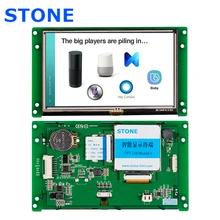 Module d'affichage tactile LCD, 5.0 pouces, 480x272, avec carte contrôleur, pour équipement de contrôle tactile