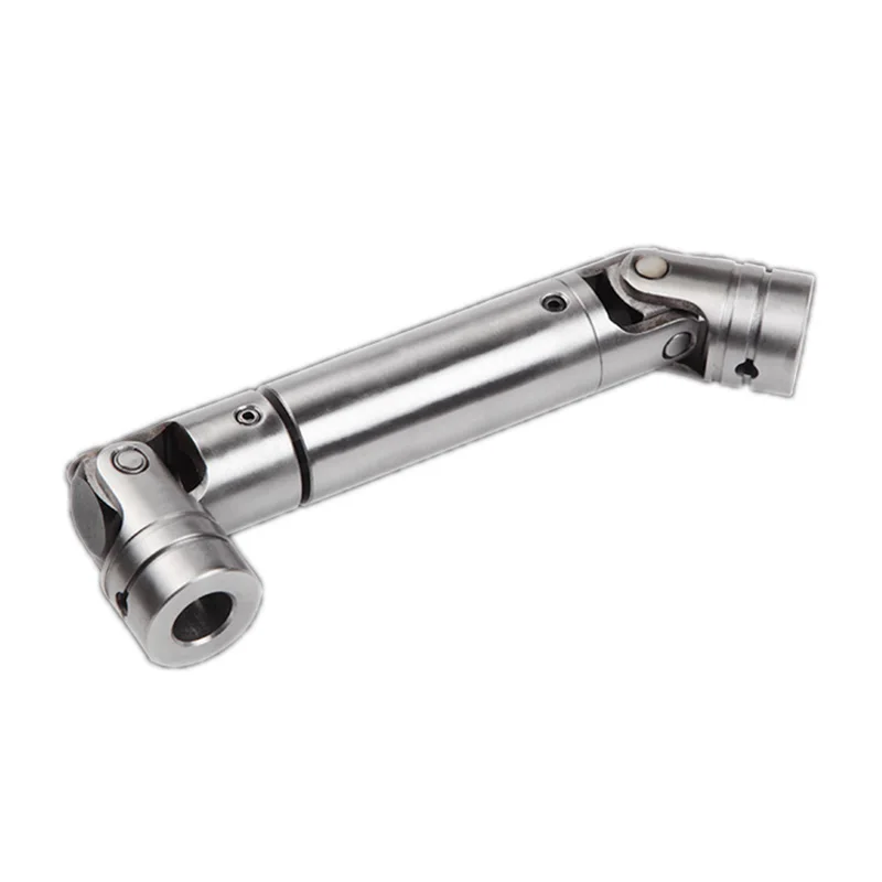 Telescopic universal joint coupling cross needle roller bearing high precision single and double keyway pin cardan joint