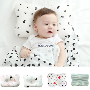 

Baby Pillow Newborn Head Protection Cushion Kids Babies Bedding Infant Nursing Pillow Toddler Cotton Sleep Positioner Anti Roll