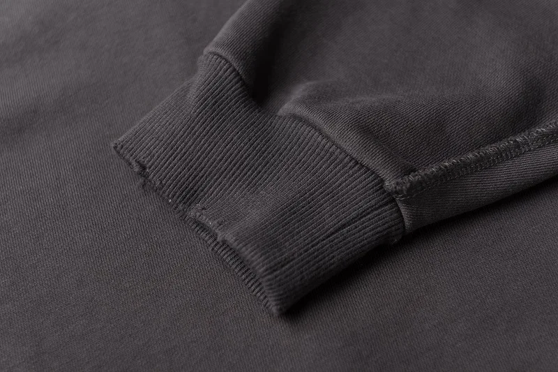 QoolXCWear мужские модные толстовки с дырками три цвета оверсайз Highstreet Sweatershirt INS пуловер толстовки для мужчин 2505