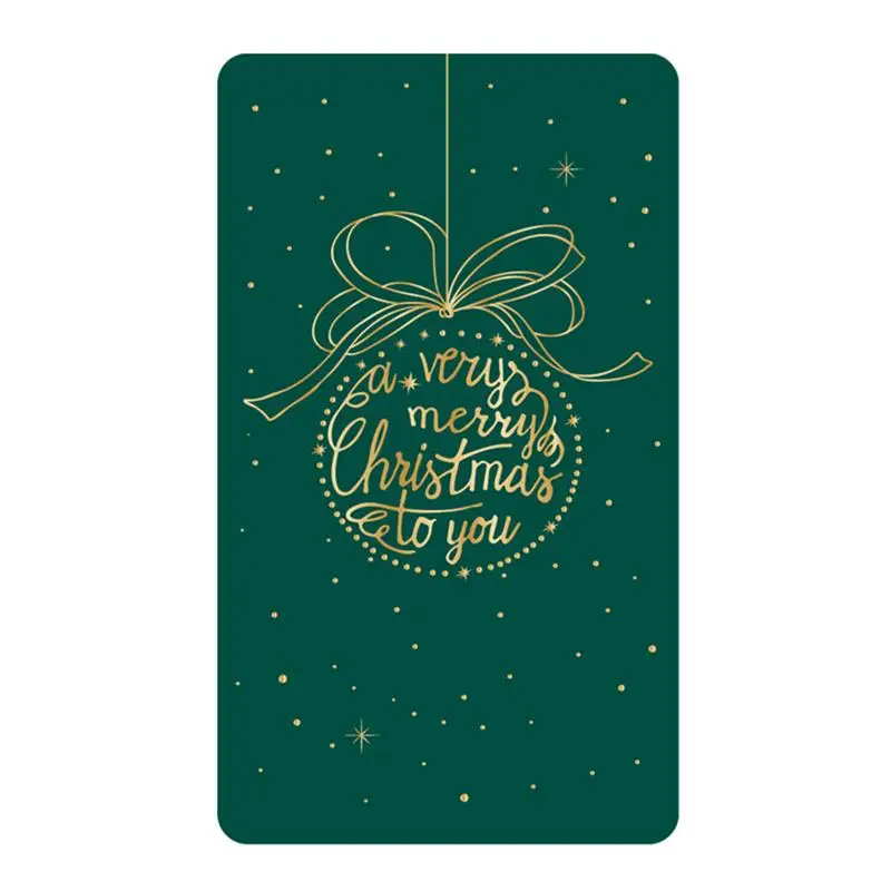  24 Sheets Christmas Greeting Cards Delicate Christmas Themed Blessing Card DIY Xmas Paper Invitatio - 4.00029E+12